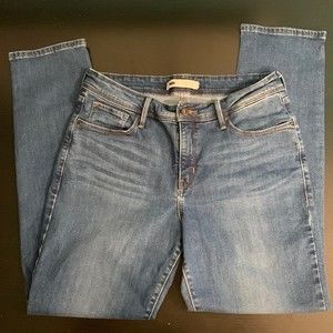 Levi’s 512 Jeans Women's Perfectly Slimming Skinny Mid Rise Blue